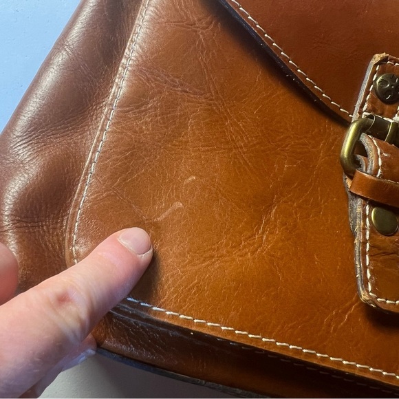 Brown Leather Crossbody Bag - Picture 16 of 16